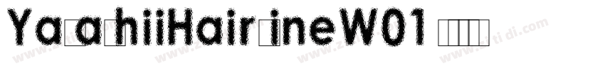 YasashiiHairlineW01 字体转换